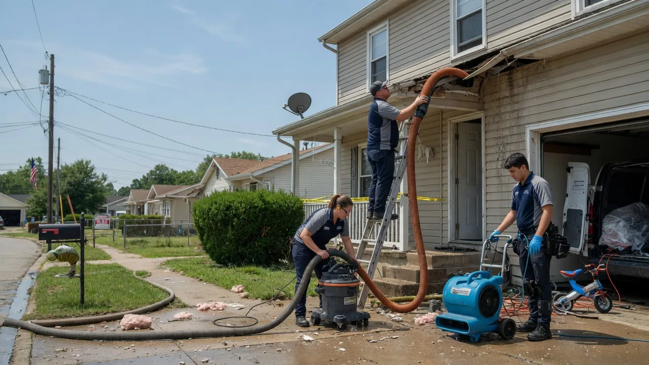 Water Damage Restoration in Leesburg, OH near me